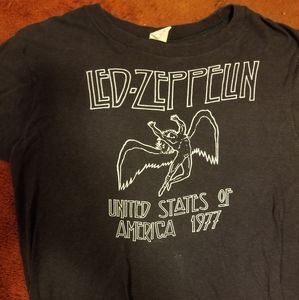 Vintage Original Led Zeppelin 1977 tour shirt